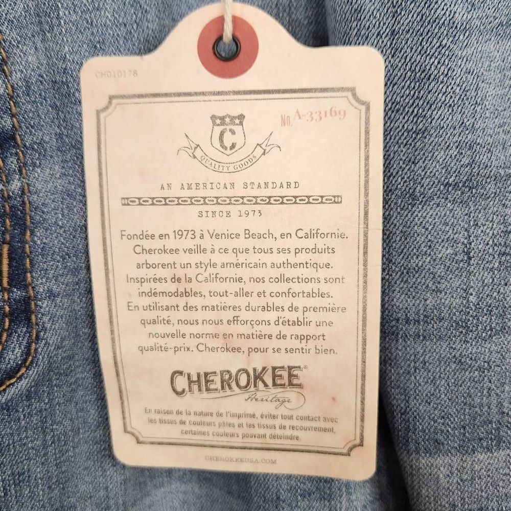 Cherokee Vintage Y2K Southwestern Pattern Embroiderd Skinny Jeans 22W (7180) - Picture 4 of 7